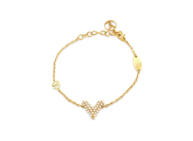 Louis Vuitton Essential V Perle Bracelet "Gold"