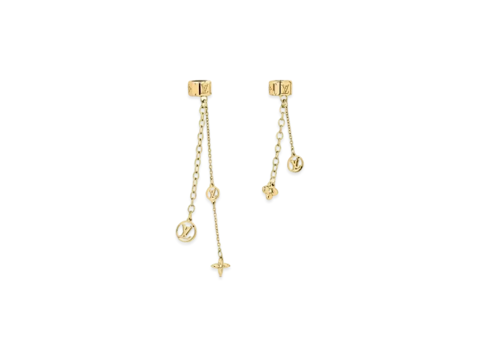 Louis Vuitton Nanogram Earphone Earrings
