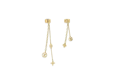Louis Vuitton Nanogram Earphone Earrings