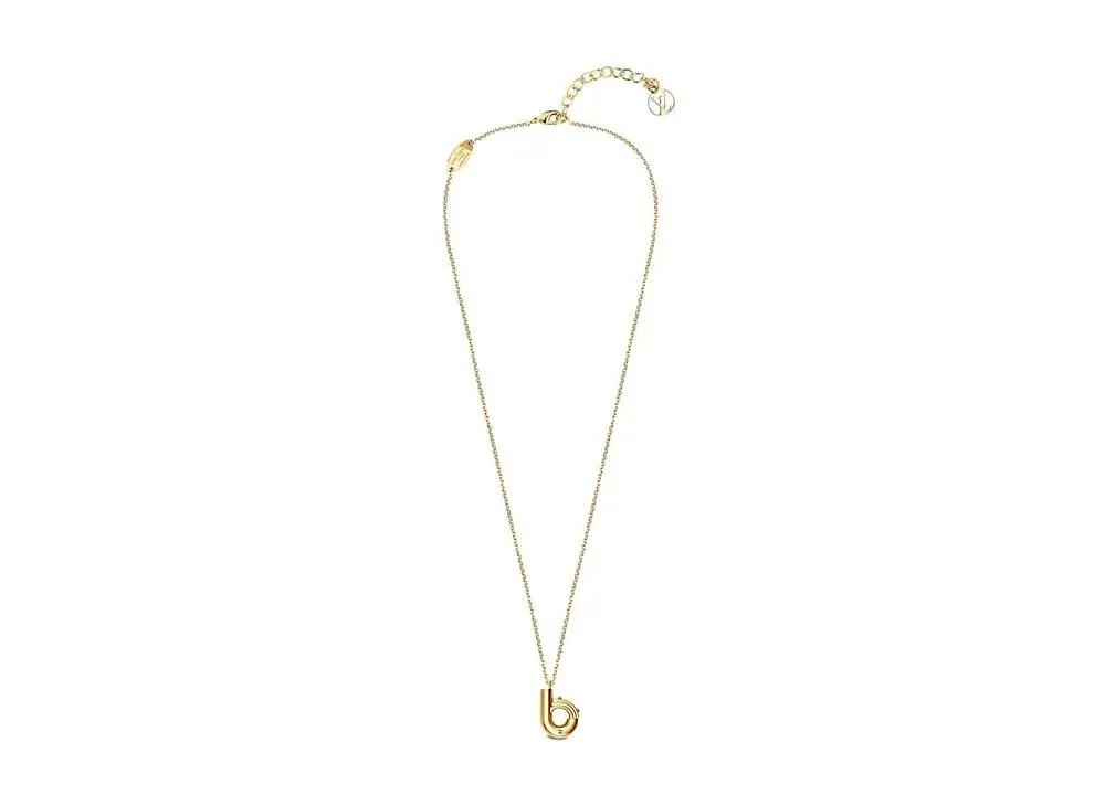 Louis Vuitton LV & Me Necklace Letter B "Gold"