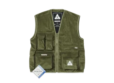 PALACE GORE-TEX INFINIUM CORDUROY VEST "Green"