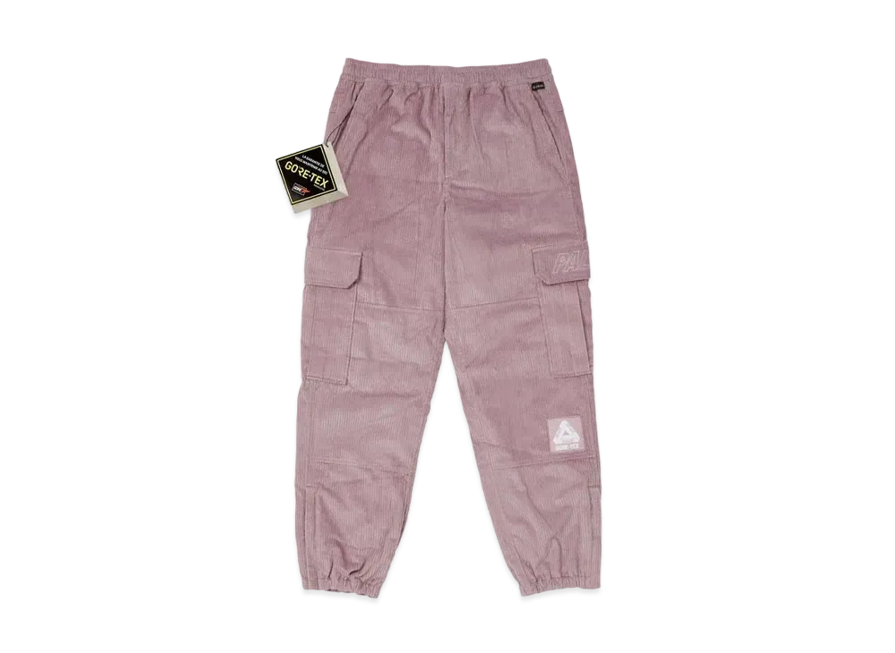 PALACE GORE-TEX CORDUROY CARGOS "Pink"