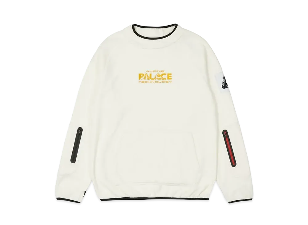 PALACE ALPINE TECH FLEECE "White"