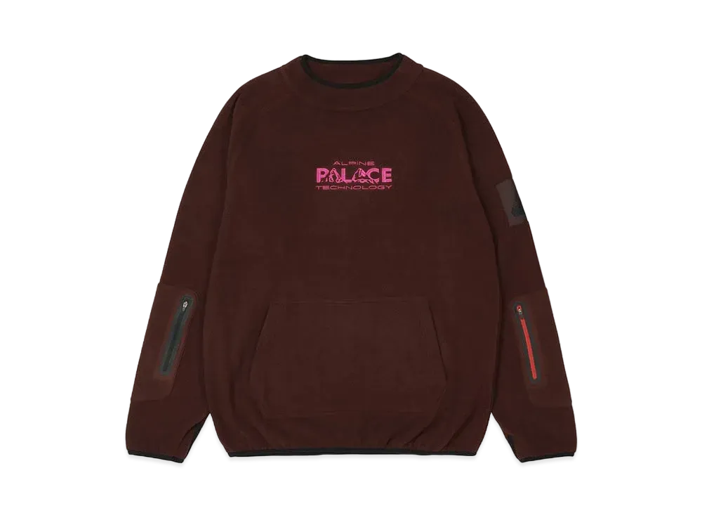 PALACE ALPINE TECH FLEECE "Brown"