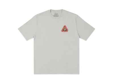PALACE G-FACE T-SHIRT "Grey Marl"