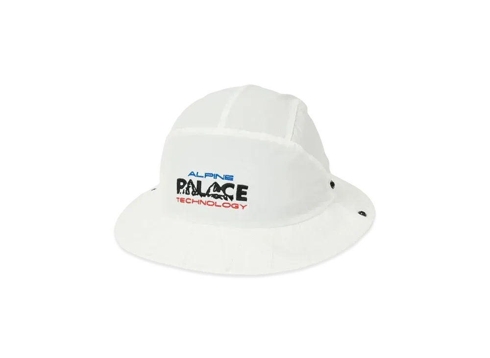 PALACE ALPINE TECH BUCKET HAT "White"
