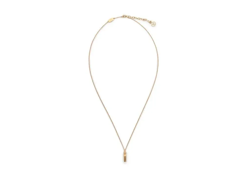 Louis Vuitton LV & Me Necklace Letter L "Gold"