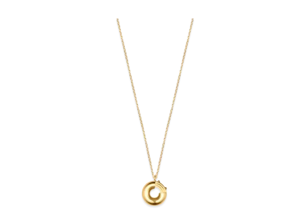 Louis Vuitton LV & Me Necklace Letter O "Gold"