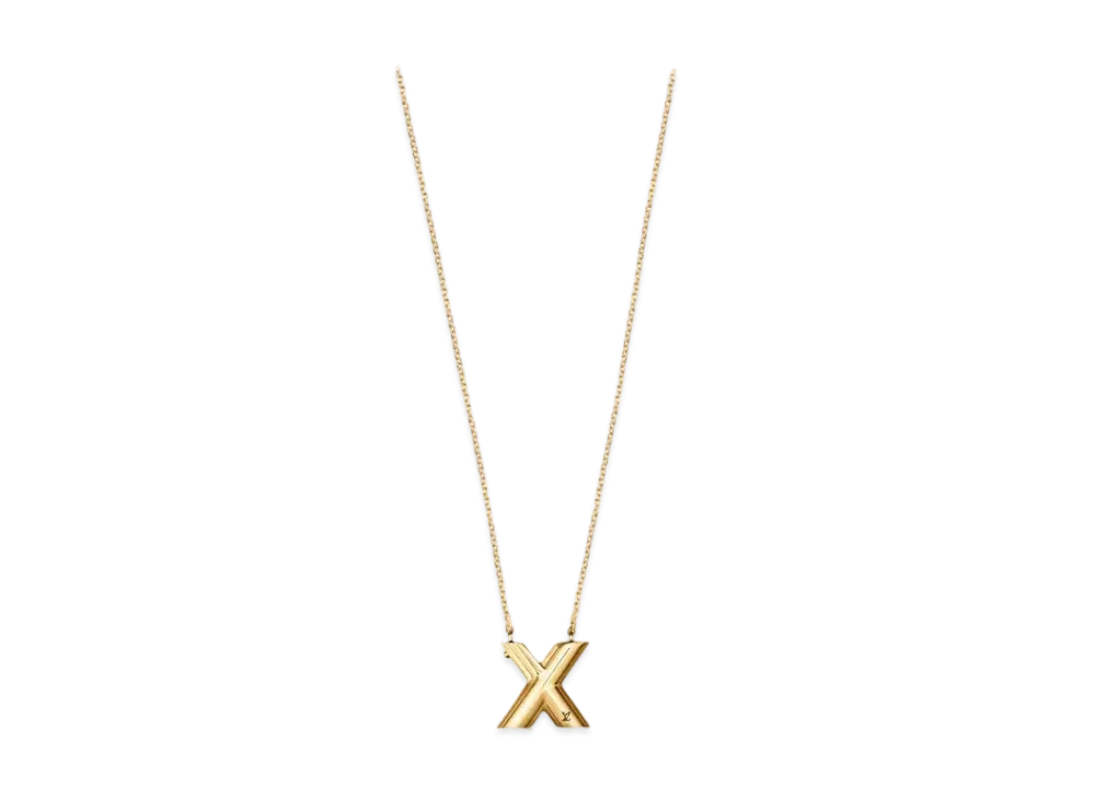 Louis Vuitton LV & Me Necklace Letter X