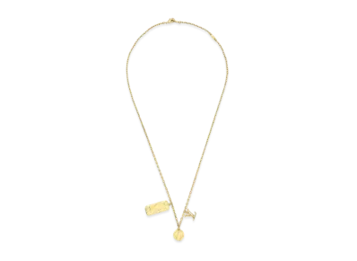 Louis Vuitton x NBA Ball and Tab Pendant "Gold"