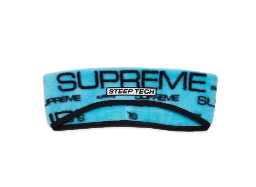 Teal Supreme New Era Headband Blue Supreme The North Face Tech