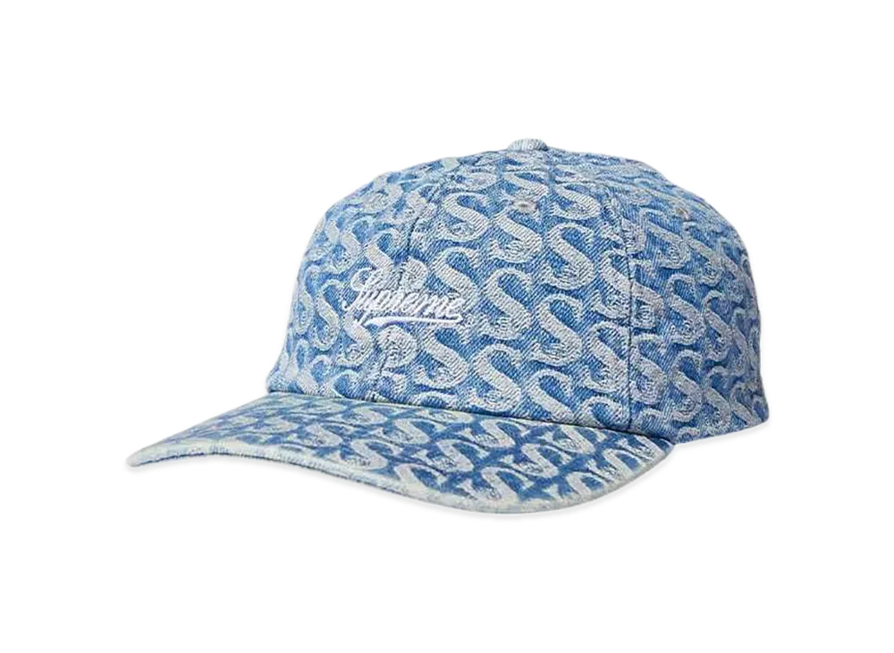 Supreme Monogram Denim 6-Panel "Blue"