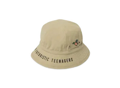 HUMAN MADE ROUND BUCKET HAT "Beige"