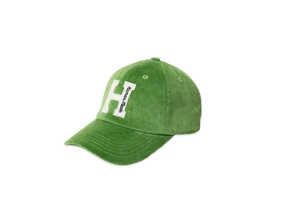HUMAN MADE 6PANEL CORDUROY CAP "Green"