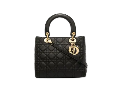 Dior Medium Lady Dior My ABCDior Bag "Black"