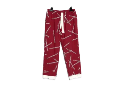 PEACEMINUSONE PMO PAJAMA PANTS #1 "Red" / G-DRAGON