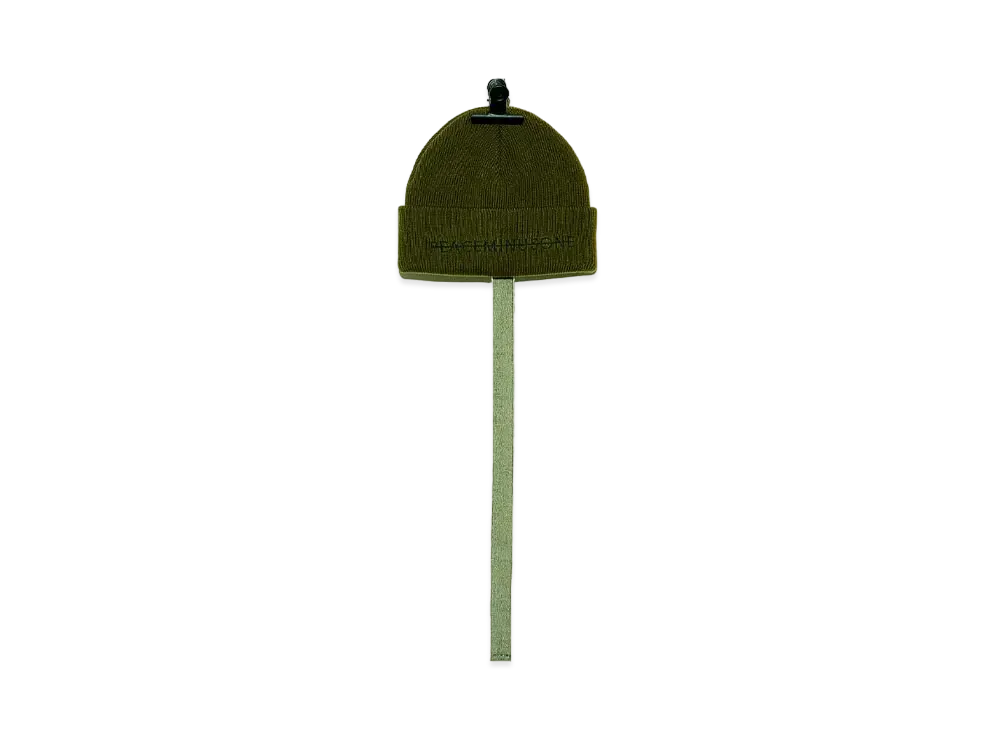 PEACEMINUSONE PMO KNIT CAP #2 "Khaki" / G-DRAGON