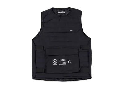 NEIGHBORHOOD PUFF / N-VEST "Black"