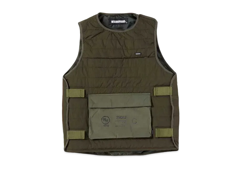 NEIGHBORHOOD PUFF / N-VEST "Olive"