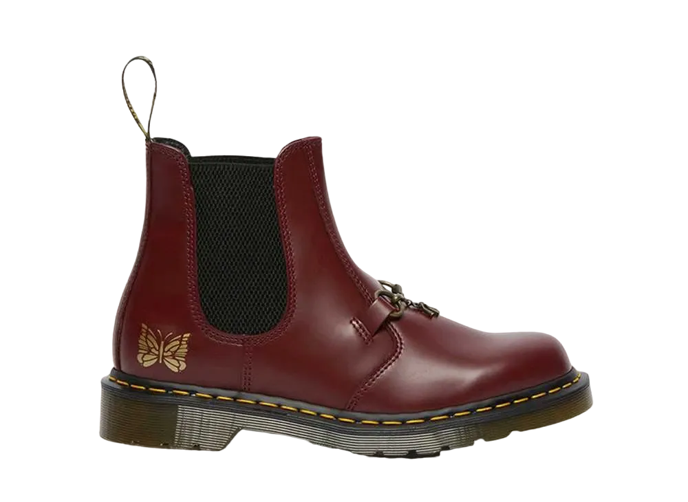 Dr.Martens 2976 Snaffle Needles Chelsea Boots "Cherry Red"
