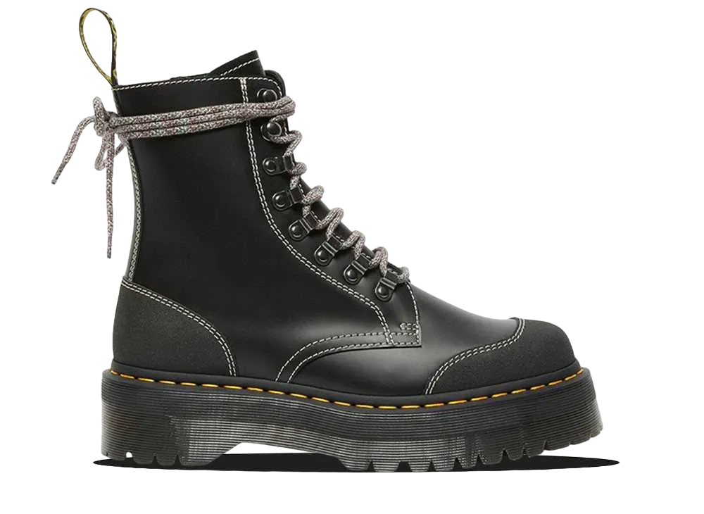 ドクターマーチン モレノ 8 ホール ブーツ "ブラック"