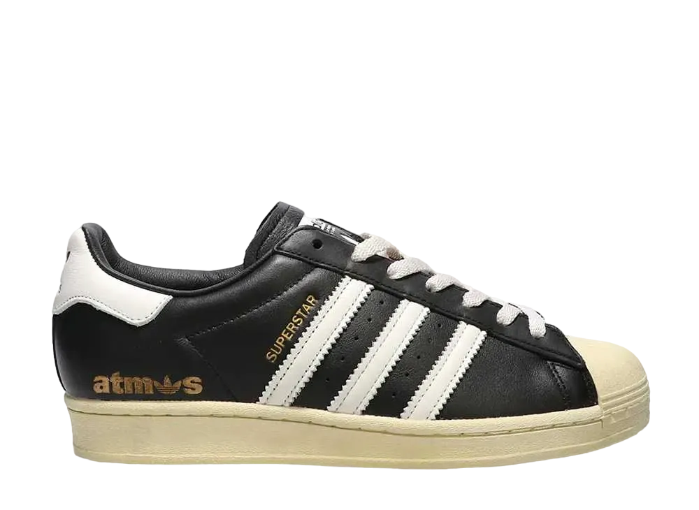 atmos × adidas Superstar Laser "Black"