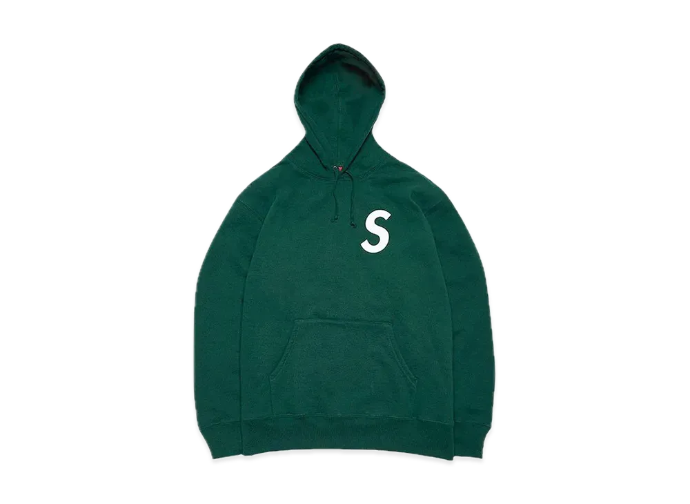 Supreme S Logo Split Hooded Sweatshirt 