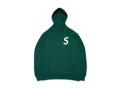 Supreme S Logo Split Hooded Sweatshirt "Dark Green"