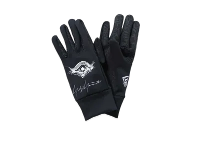 NEW ERA Yohji Yamamoto FW21 FLEECE WARMER GLOVE ARTWORK "Black"