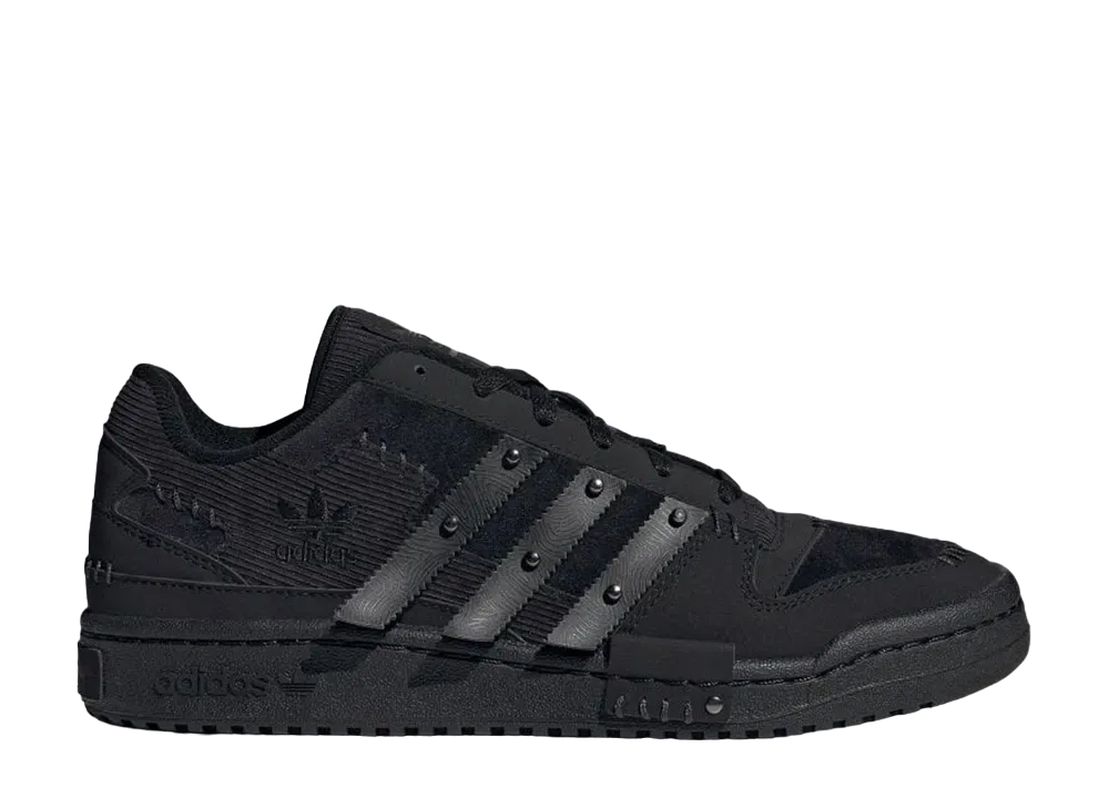 Melting Sadness × adidas Forum Low "Core Black"