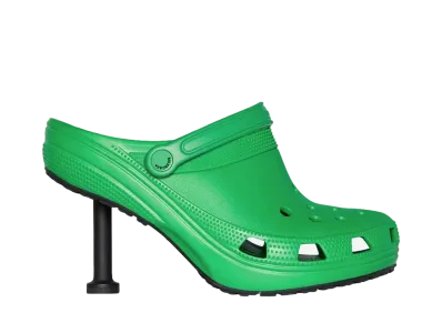 BALENCIAGA × Crocs WMNS MADAME 80MM Mule "Green"