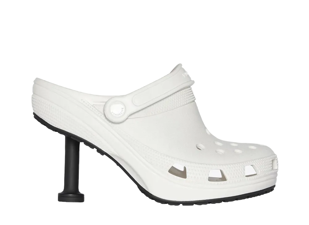 BALENCIAGA × Crocs WMNS MADAME 80MM Mule "White"