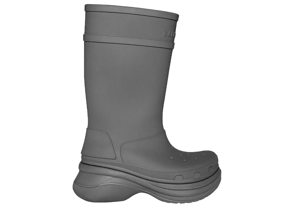 BALENCIAGA × Crocs Mens Boot "Grey"