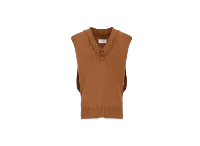 Maison Margiela Decortique V-Neck Tabard "Brown"