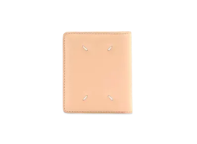 Maison Margiela Bi-Fold Calf Leather Wallet "Nude"