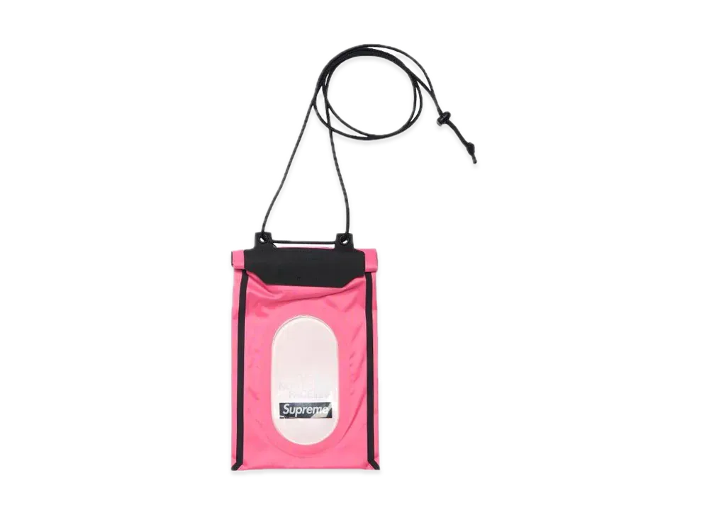 Supreme x The North Face Summit Series Outer Tape Seam Neck Pouch "Pink"