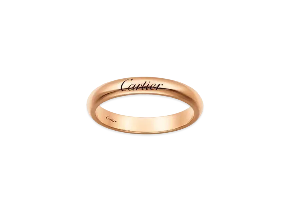 Cartier C De Cartier Wedding Ban "Pink Gold"
