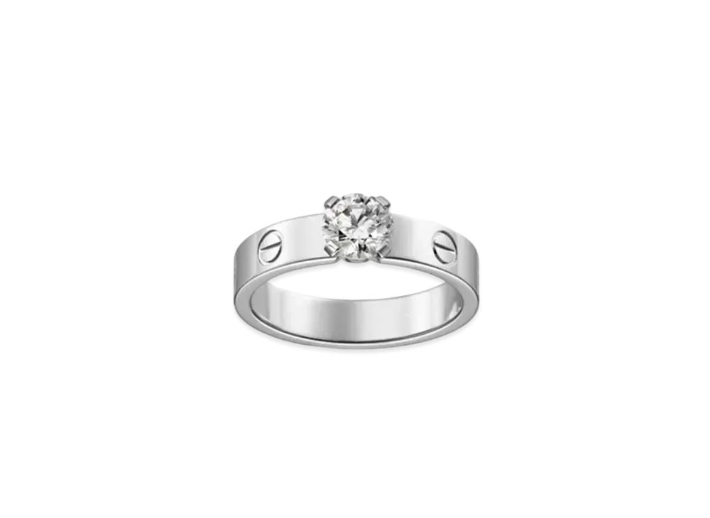 Cartier Love Solitair "White Gold/Diamond"