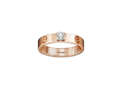 Cartier Love Solitair "Pink Gold/Diamond"