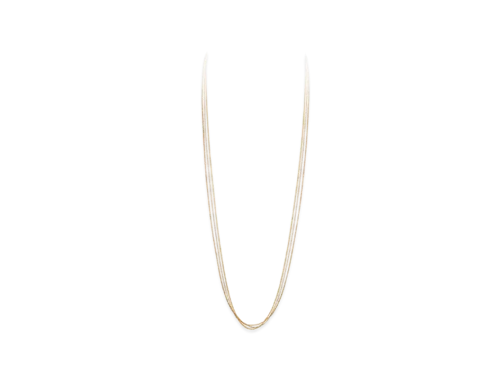 Cartier Trinity Necklac "White Gold/Yellow Gold/Pink Gold"