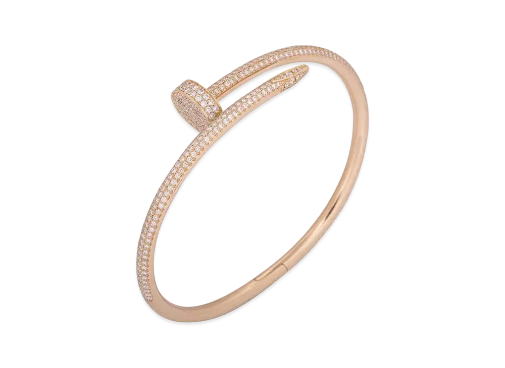 Cartier Juste Un Clou Bracele "Pink Gold/Diamond"