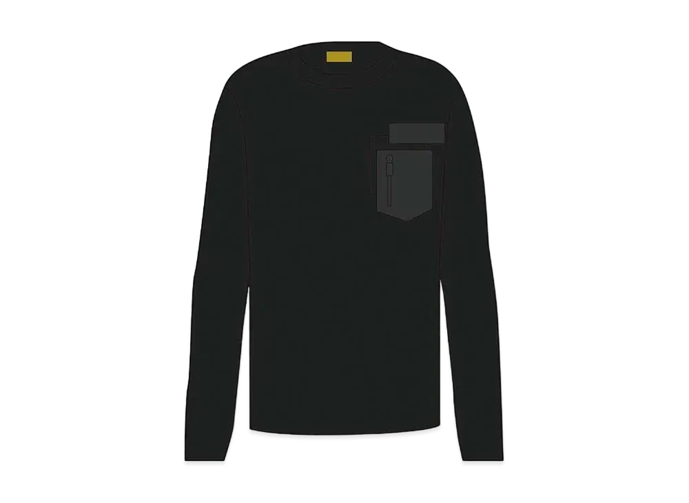 Dior x Sacai Over Size T-Shirt Cotton Jersey "Black"