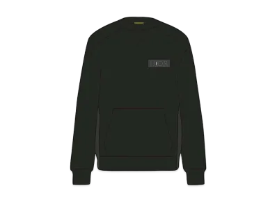 Dior x Sacai Sweatshirt Cotton Fleece "Black"