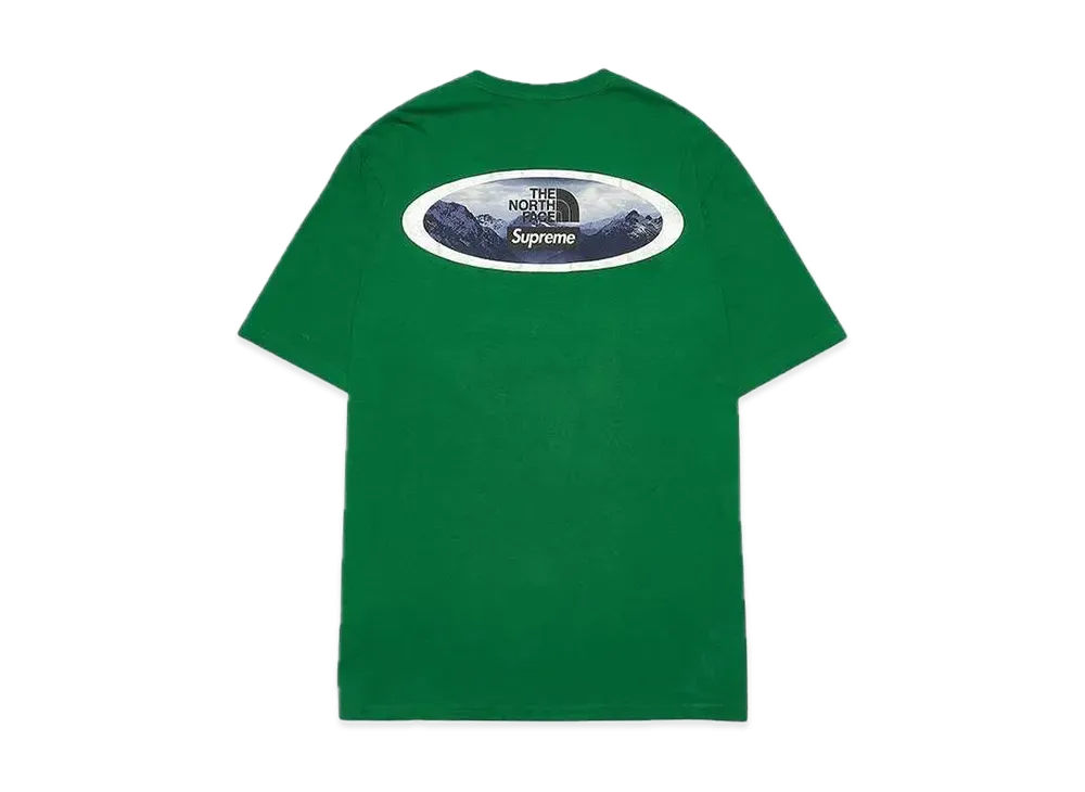 Supreme x The North Face Mountains Tee "Green"