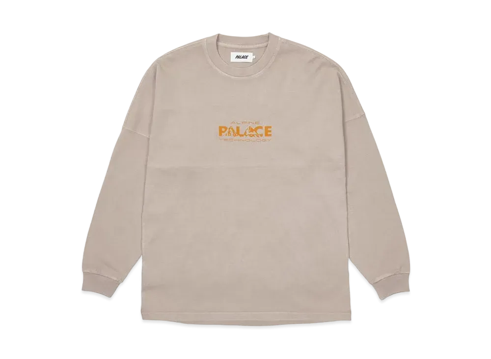 PALACE ALPINE TECH LONGSLEEVE "Mushroom"