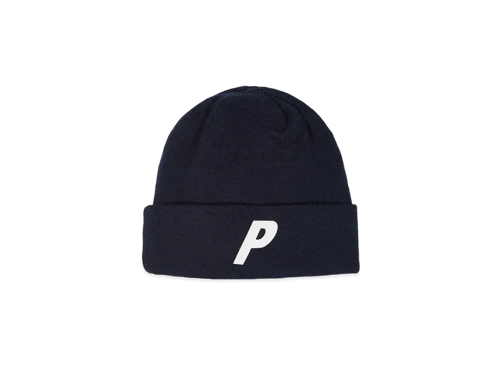 PALACE P BEANIE "Navy"