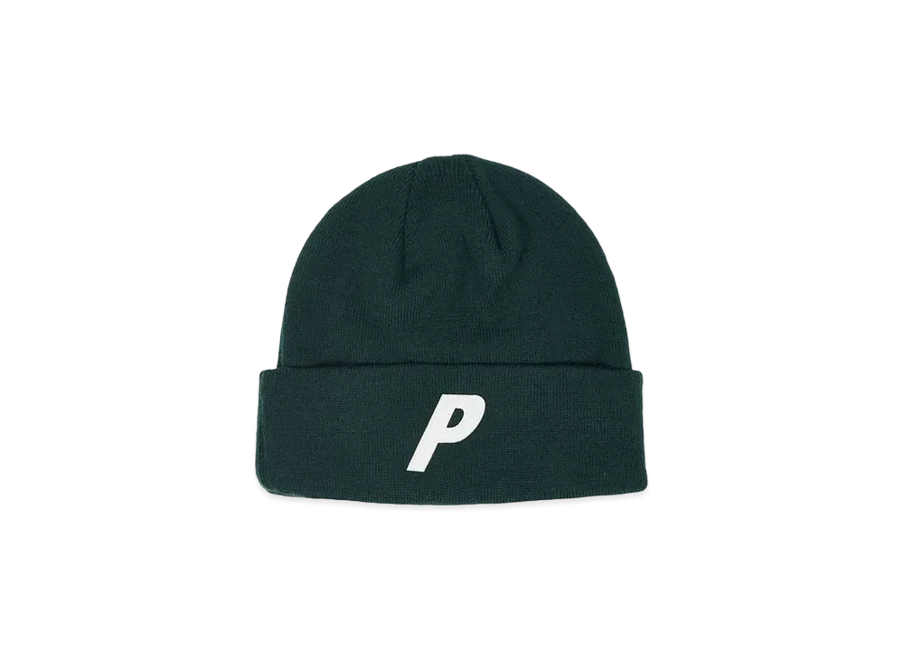 PALACE P BEANIE "Green"