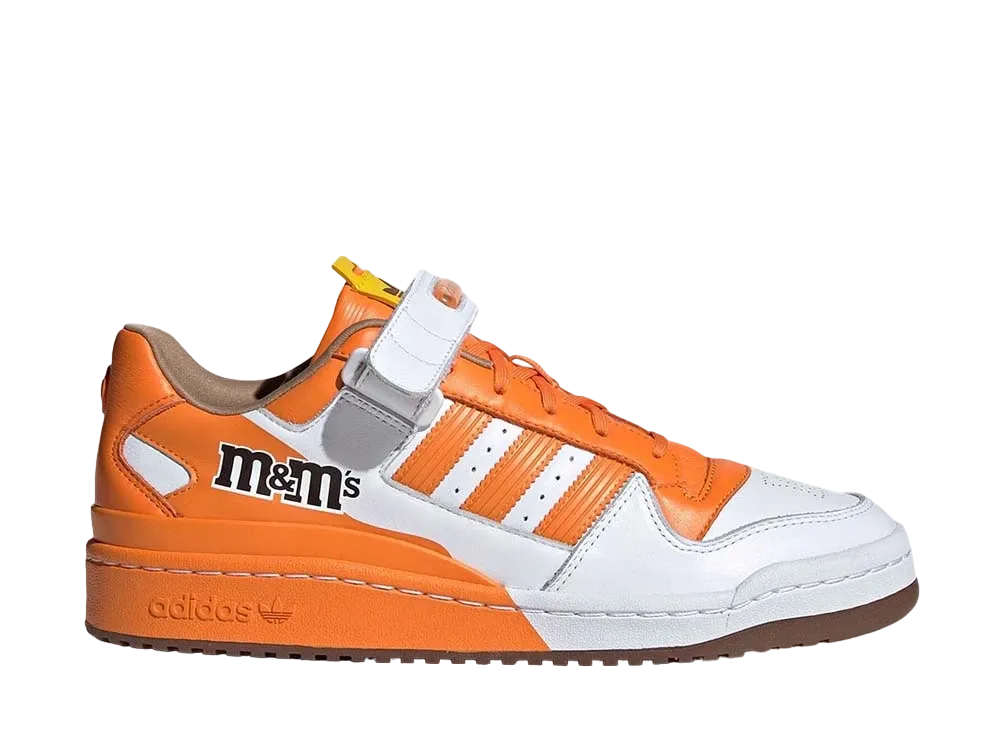 m&m's × adidas Forum Low "Orange"