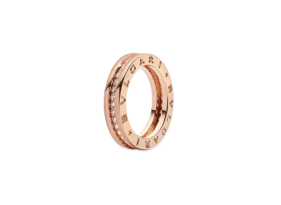 BVLGARI B.Zero1 Ring Diamond "Pink Gold"