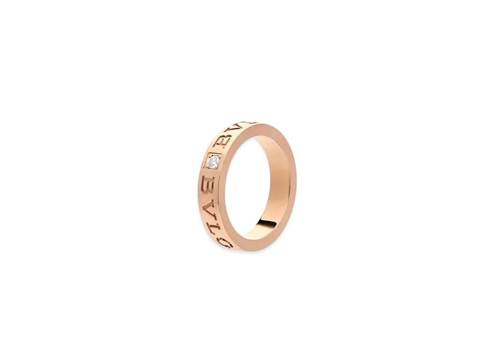 BVLGARI BVLGARI Ring Diamond "Pink Gold"